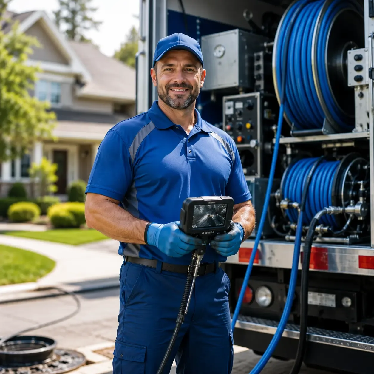 Local outdoor drain cleaning specialists in Crown, PA